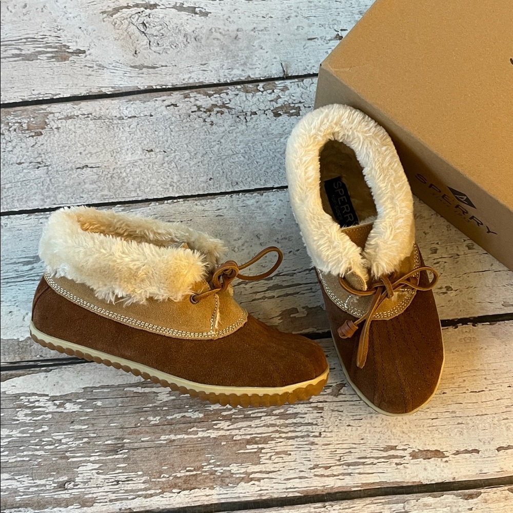 Sperry Women's Pile-Lined Duck Slipper - Cecily Bootie